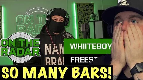 DUDE SNAPPED OFF! The Whiiteboy "On The Radar" Freestyle (REACTION)