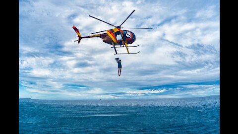 Helicopter Jump Hawaii