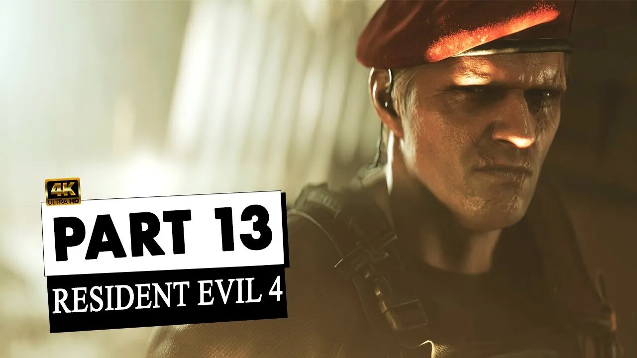 RESIDENT EVIL 4 REMAKE Walkthrough Gameplay Part 13 [4K 60FPS] - No ...