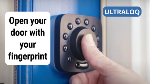 ULTRALOQ - Open Your Door With Your Fingerprint!