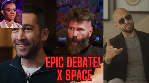 CANDACE OWENS, ANDREW TATE, AND DAVE SMITH DEBATE ISREAL AND MORE!