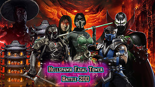 MK Mobile. Hellspawn Fatal Tower - Battle 200