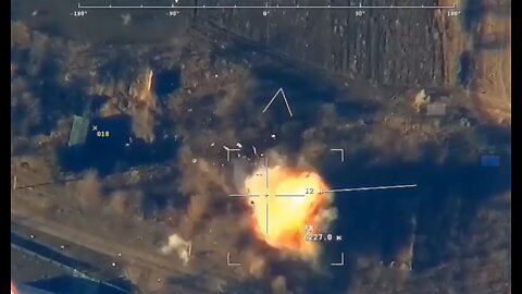 Russia destroys Ukrainian artillery crew and vehicles with missiles