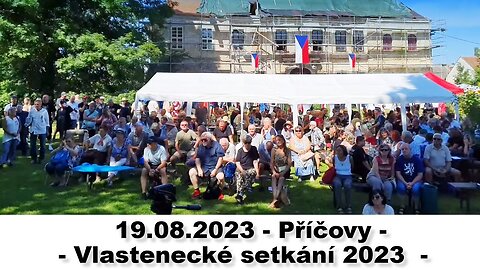 19.08.2023 - Příčovy - Vlastenecké setkání 2023