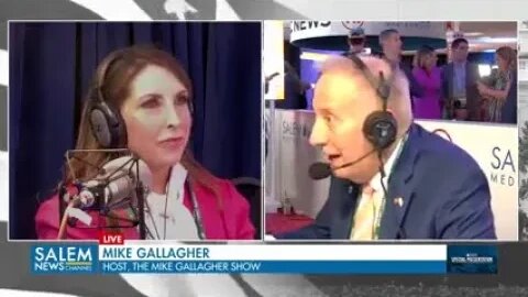 Ronna McDaniel joins Mike in the post-debate Spin Room