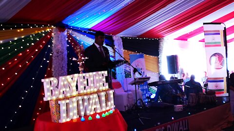 SOUTH AFRICA - Durban - King Goodwill Zwelithini hosts Diwali celebrations (Video) (ZAh)