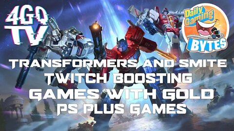 Tranformers comes to Smite Battle Pass, Twitch Boosting, November Games with Gold and PS Plus games