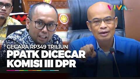 DPR RI Ribut, PPATK Dicecar Transaksi Gelap Rp349 Triliun