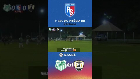 ⚽ 1º GOL DA VITÓRIA DO ZANAGA #americana #copaunião #futebol #varzea #americanasp