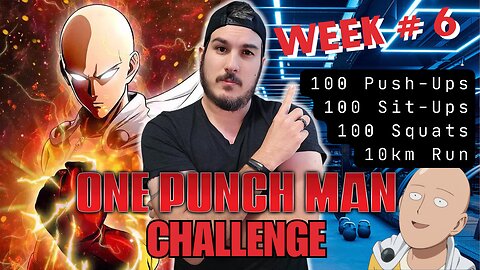 The ONE PUNCH MAN FITNESS CHALLENGE: Week #6 | Running Vest and New Scale