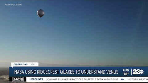 Ridgecrests quakes being studied to better under Venus