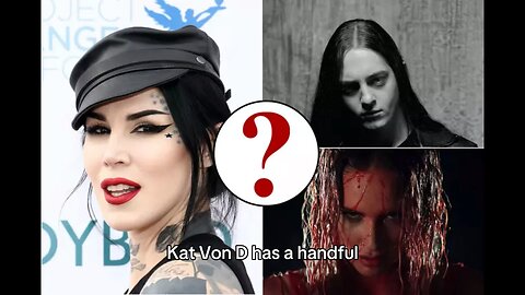 The Bands That Kat Von D Has on Heavy Rotation