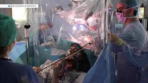 Check This Out: Patient plays violin during brain surgery