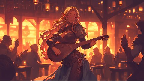 Captivating Celtic Ambiance in a Medieval Fantasy Tavern