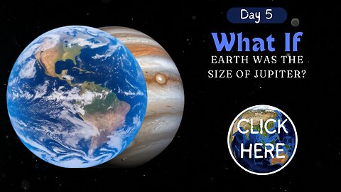 What if earth was the size of jupiter?