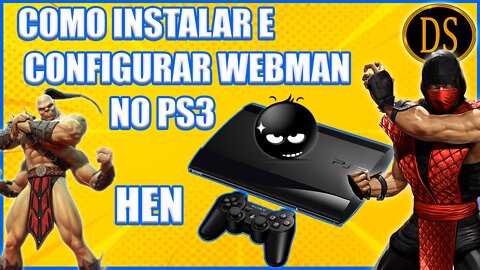 COMO INSTALAR E CONFIGURAR WEBMAN NO PS3