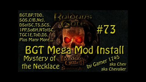 Let's Play Baldur's Gate Trilogy Mega Mod Part 73 - Mystery of the Necklace