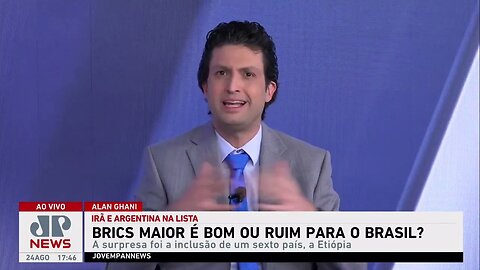 Alan Ghani sobre força da China no Brics: “Tem protagonismo econômico muito forte”