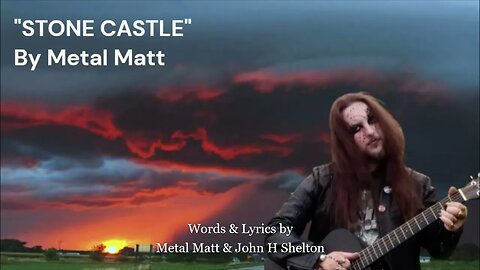 "Stone Castle" by @Metal Matt (Audio Music Video) #BluesRock #AcousticRockSongs 🎸🎵🥃