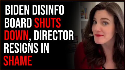 Biden Disinformation Board SUSPENDED, Director Resigns In Shame