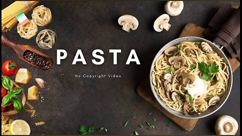 Pasta T Recipes T Cooking Ingredients - Food - Stock Footage