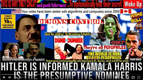 Hitler is informed Kamala Harris is the presumptive nominee (compilation video version) - Marcum