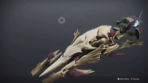 Destiny 2 - Ossified Earthcarver -Master Kings Fall Challenge Triumph 'King of Kings' Reward