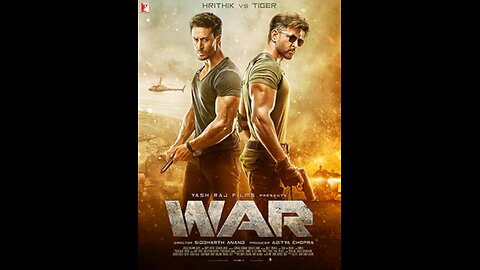 WAR | Indian movie | Bollywood movie | trailer | Hritikroshan | Tigershrof | Vanikapoor |..😎😎