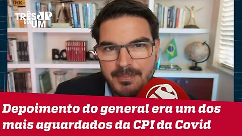 Rodrigo Constantino: Pazuello surpreende oposição e responde a todas as perguntas