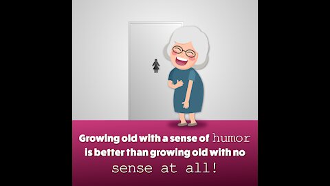 Growing Old Sense Of Humor [GMG Originals]