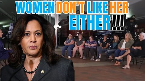 Women Aren't Supporting Kamala Harris | Mainstream Media Is Lying To You!