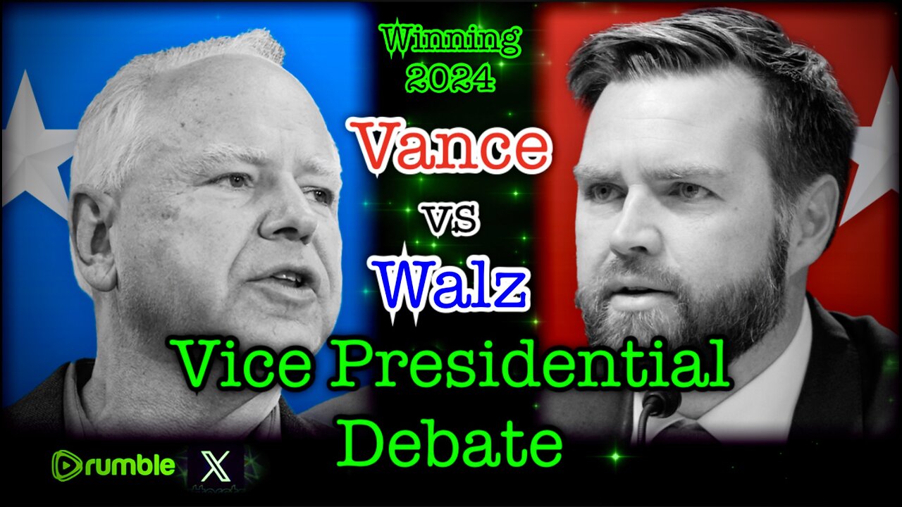 LIVE 2024 Vice Presidential Debate Vance vs Walz + Post Debate