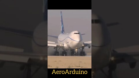 Red Hot Burning #B747 Wheels Rejected Takeoff #Aviation #AeroArduino