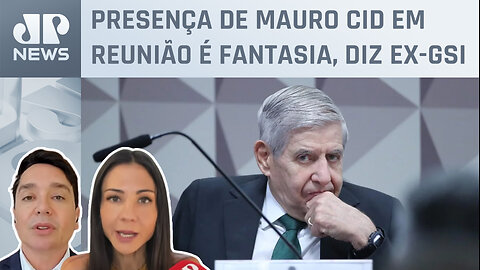 Amanda Klein e Claudio Dantas analisam falas de Augusto Heleno em CPMI do 8 de Janeiro