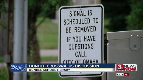 Dundee residents discuss crosswalks with mayor, public works department