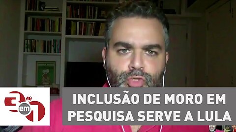 Andreazza: A inclusão do juiz Sérgio Moro em pesquisa serve a Lula