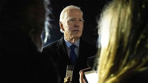 Biden chides reporter asking about 2024 announcement in midnight gaggle 'I told you my plan is to r