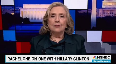 Hillary Calls For Americans To Be Jailed For Misinformation