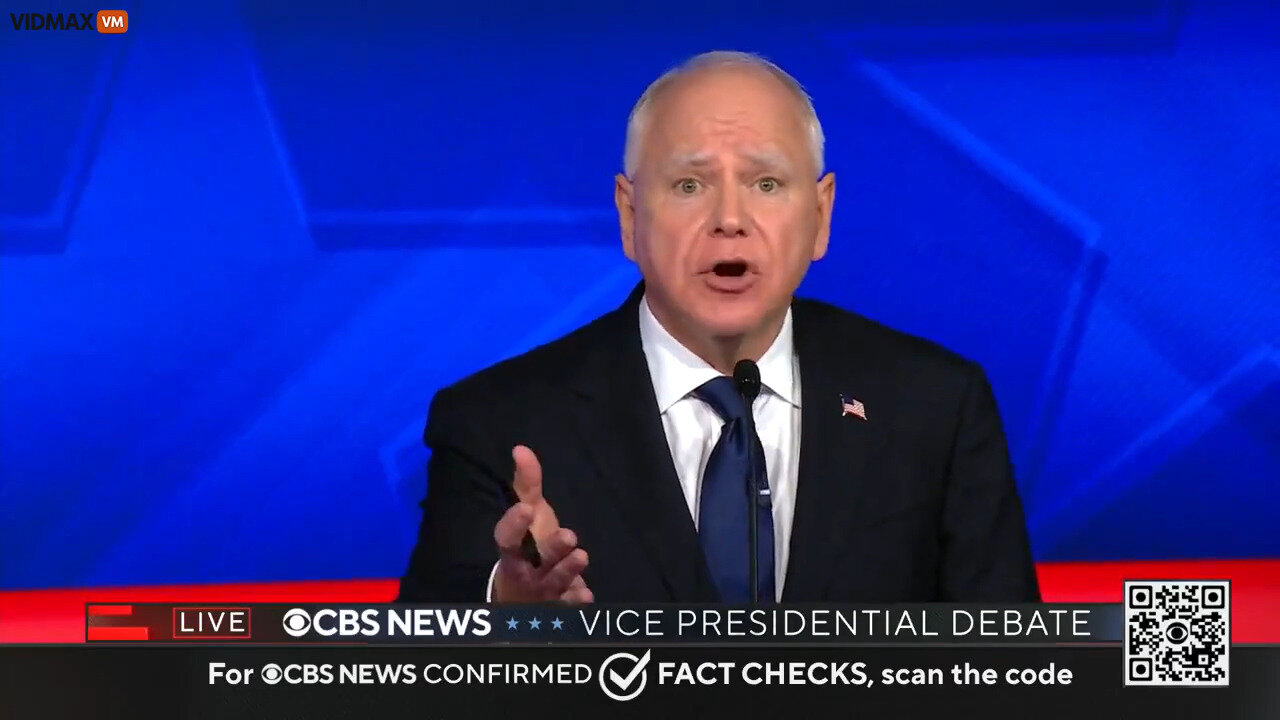 Tim Walz Was Honest Once During The Debate, When He Called Himself A