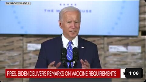 Biden not knowing that vaccinated individuals can still spread COVID