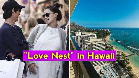 Song Joong Ki and Katy Louise Saunders "Romantic Home" in Hawaii