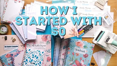 I started a planner and stationery businesses with no money| How, What, Where, and Why.