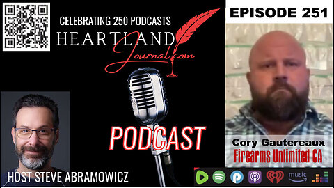 Heartland Journal Podcast EP251 Cory Gautereaux Interview & More 9 12 24