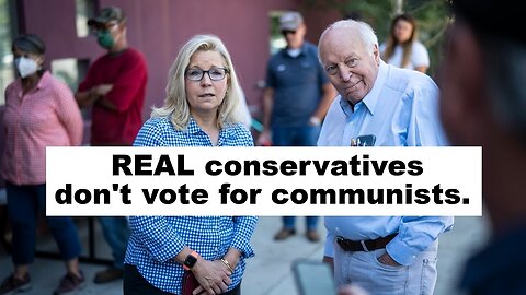 Dick is a LIAR. Don't be a Dick. REAL conservatives don't vote for communists.