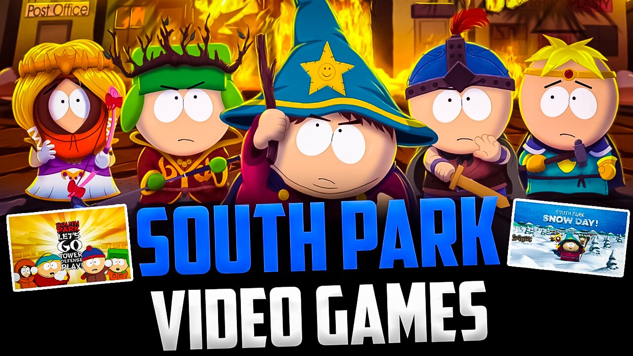 ALL SUPER HILARIOUS South Park Video Games *2024 Edition*