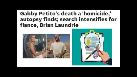 Gabby Autopsy Confirmed Death Is Homicide - Traffic Stop Police Report Released - I Review Report