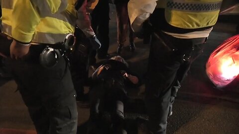 Old XR lady arrested | MARBLE ARCH | 16th April 2022