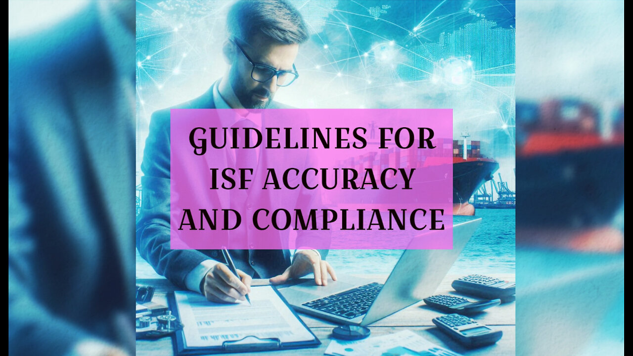 Isf Benchmark ISF Accuracy Guidelines for Importers