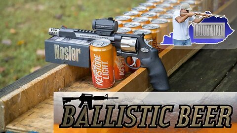 Beer Ballistics #1 .44 Magnum JHP