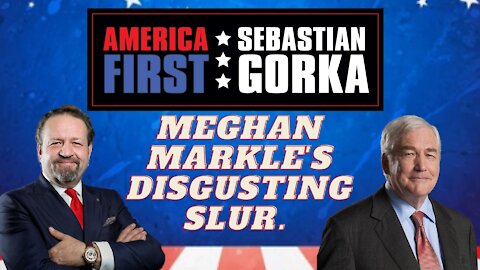 Meghan Markle's disgusting slur. Lord Conrad Black with Sebastian Gorka on AMERICA First